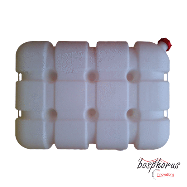 13.2 Gallon, 50L Water/Methanol Injection Tank – Vertical Mount